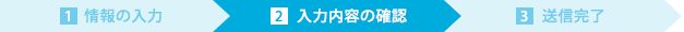 情報の入力